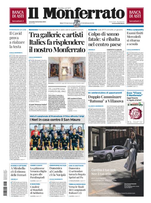 Il Monferrato - Edizione 67 del 06/09/2024